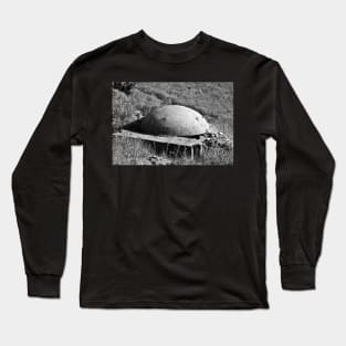 A bomb shelter in Saranda, Albania Long Sleeve T-Shirt